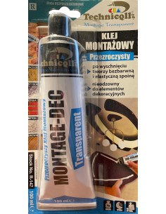 R-147 KLEJ MONTAŻOWY PRZEZROCZYSTY 100ML