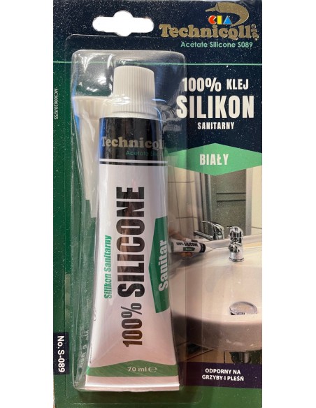 S-089 SILIKON SANITARNY 70ML BIAŁY