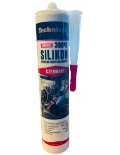 S-105 SILIKON WYSOKOTEMPERATUROWY 300ML CZERWONY