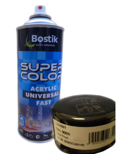 SUPER COLOR ACRYLIC UNIV 400ML FAST CZARNY 9005 DB