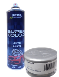 SUPER COLOR AUTO ACRYL 500ML ALUMINIUM DB