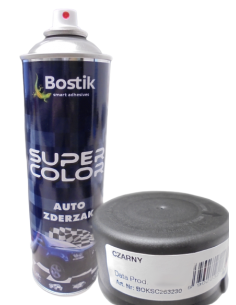 SUPER COLOR AUTO ZDERZAK 500ML CZARNY DB