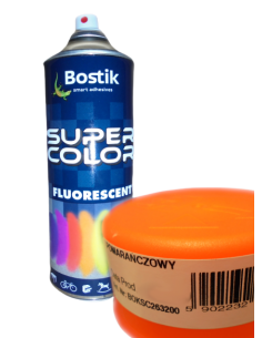 SUPER COLOR FLUORESCEN. LAKIER 400ML POMARAŃCZ DB