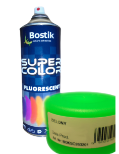 SUPER COLOR FLUORESCEN. LAKIER 400ML ZIELONY DB