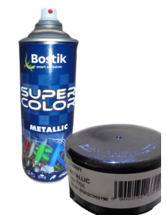 SUPER COLOR METALLIC 400ML CZARNY DB