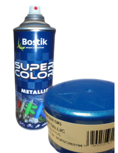 SUPER COLOR METALLIC 400ML NIEBIESKI DB