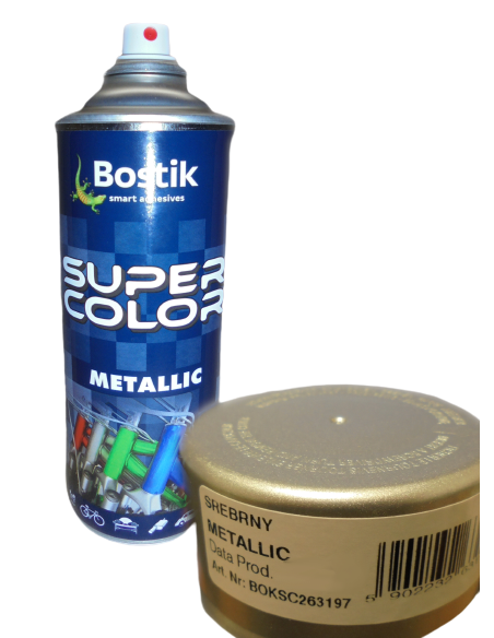 SUPER COLOR METALLIC 400ML SREBRNY DB