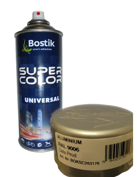 SUPER COLOR LAKIER UNI (9006) 400ML ALUMINIUM DB