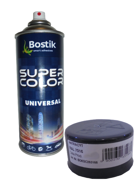 SUPER COLOR LAKIER UNI (7016) 400ML ANTRACYT  DB