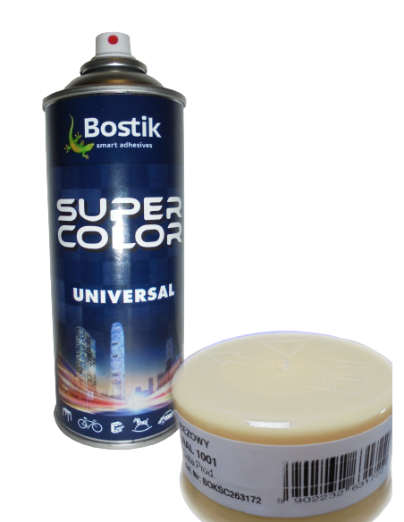 SUPER COLOR LAKIER UNI (1001) 400ML BEŻ DB