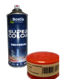 SUPER COLOR LAKIER UNI (3000) 400ML OGNIS CZERW DB