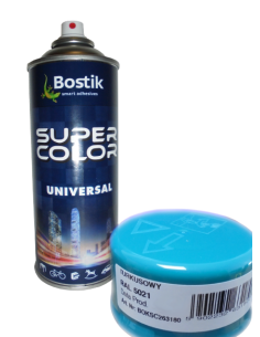 SUPER COLOR LAKIER UNI (5021) 400ML TURKUSOWY DB