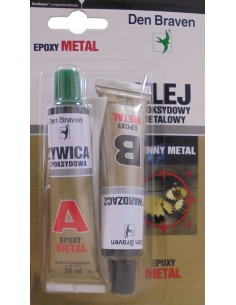 EPOXY-METAL KLEJ METAL. EPOKSY.PŁYNNY 2x20 ML DB