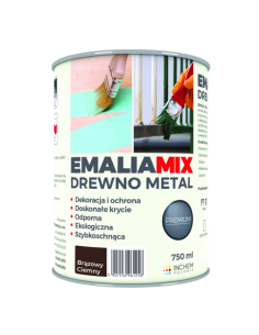 EMALIA MIX DREWNO METAL 750ML BRĄZOWY CIEMNY