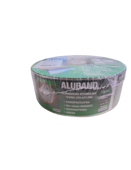 ALUBAND 7,5CM/10M BITUM.TAŚMA IZOL. ALUMINIUM DB