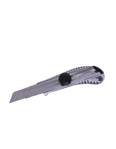 Nóż metalowy z ostrzem łamanym SKRĘCANY Stalco S-17540