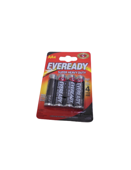 BATERIA EVEREDY SUPER HEAVY DUTY AA R6/4SZT.