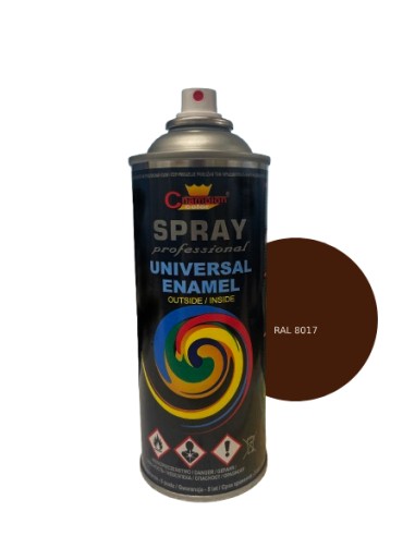 CHAMPION SPRAY UNIWERSALNY 400ML 8017 CZEKOLADOWY