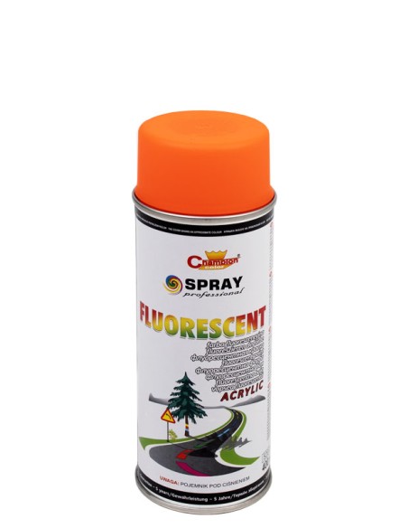 CHAMPION SPRAY FLUORESCENCYJNY 400ML POMARAŃCZOWY