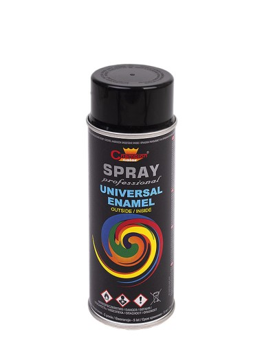 CHAMPION SPRAY UNIWERSALNY 400ML 9005 CZARNY POŁ.