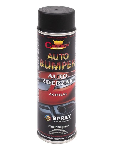 CHAMPION SPRAY AUTO ZDERZAK 500ML CZARNY MAT