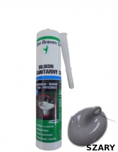 SILIKON-SANITARY SANITARNY 280ML SZARY DB