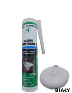 SILIKON-SANITARY SANITARNY 280ML BIAŁY DB