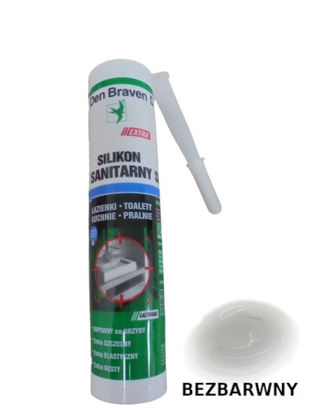 SILIKON SANITARY-EXTRA 300ML BEZBARWNY DB